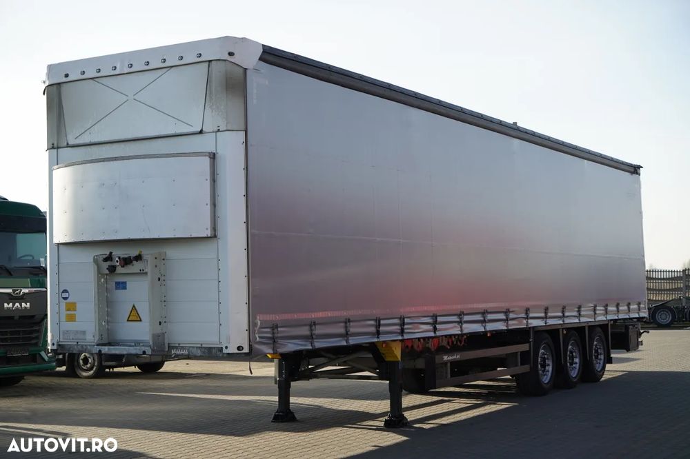 Schmitz Cargobull CORTINĂ / JOLODA / REMORCA RODA / VARIOS / 385/55 R22.5 / ACOPERIȘ CULISANT - 1