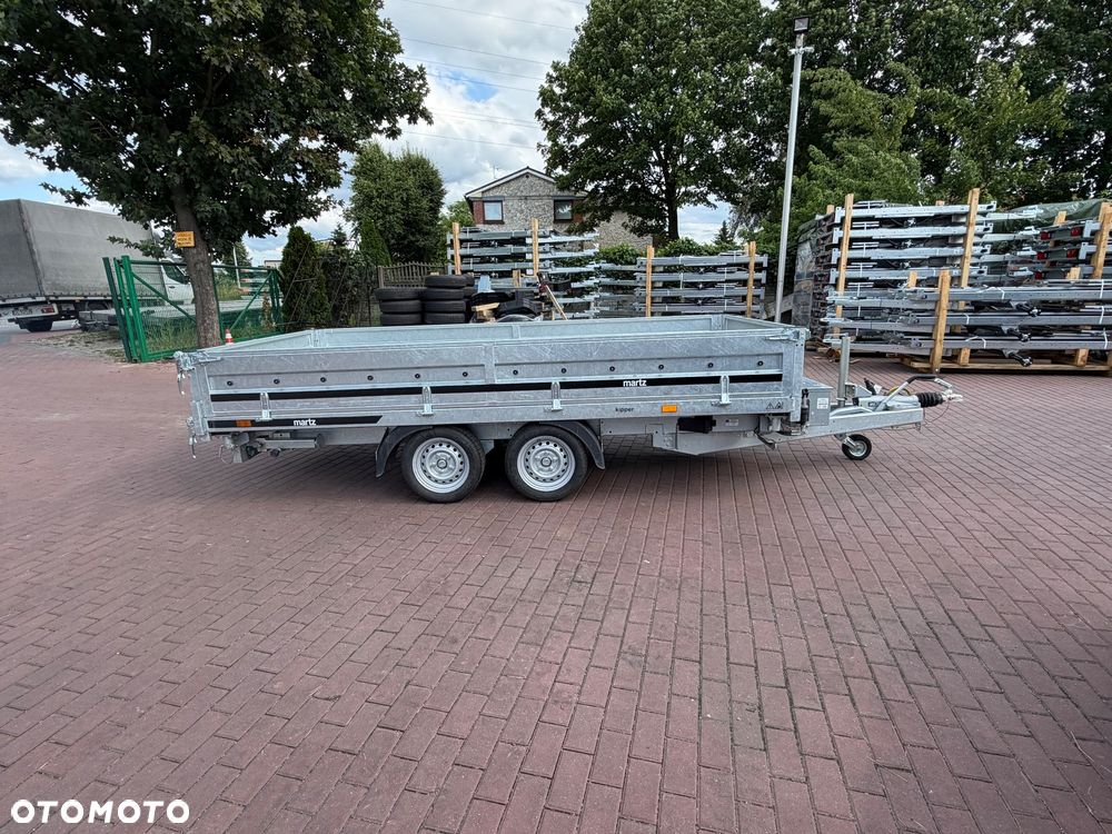 Martz Przyczepa Kiprowana MARTZ KIPPER 360/2 C 3,5T 364x170x40 cm 3500kg 3-stronny kiper elektryczny+ręczny dostawa pod dom - 10