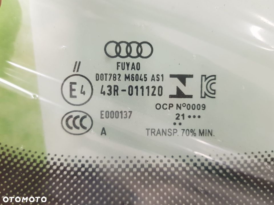 AUDI A3 8V 13- SZYBA PRZEDNIA CZOŁOWA POD KAMERĘ NOWA 8V3845099P - 2