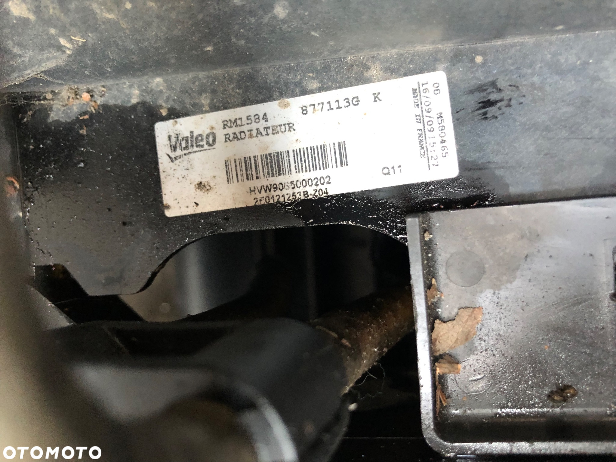 Pas przedni wzmocnienie chłodnice VW Volkswagen CRAFTER 2.5 TDI - 4