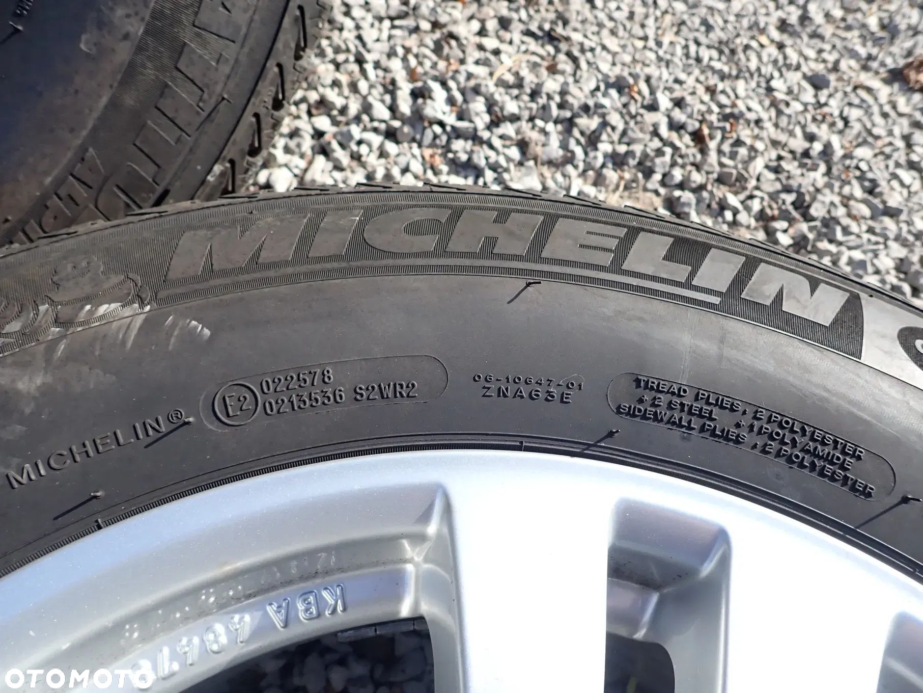 KOŁA FELGI ALUMINIOWE MERCEDES 8JX17 ET 45 5X112 KBA48478 Z OPONAMI ZIMA 235/65/17 - 5