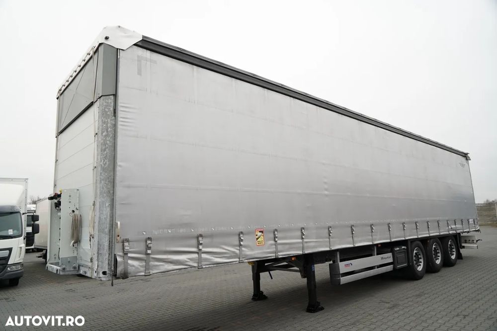 Schmitz Cargobull CORTINĂ / STANDARD / ACOPERIȘ RIDICAT / PUNȚĂ RIDICATĂ / - 2