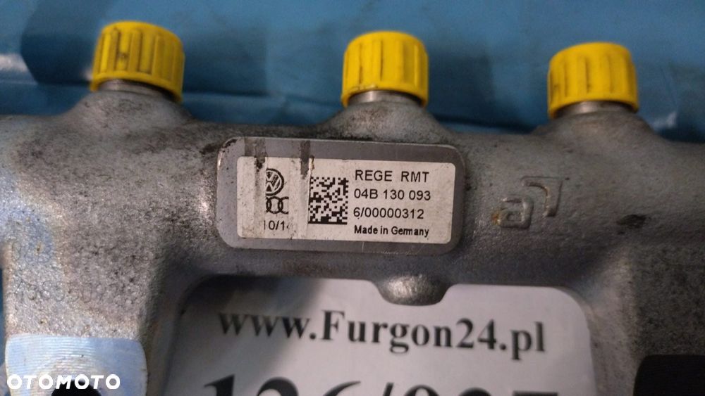 LISTWA PALIWA WTRYSKOWA VW POLO V SEAT IBIZA IV 1.4 TDI CUS 04B130093 NO 126/037 - 2
