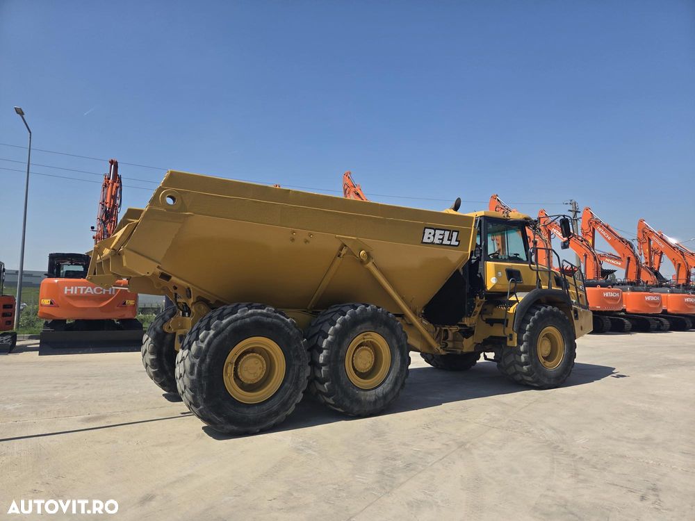Bell DUMPER 6x6, 2020, 4980h, bena 21mc, util 30 t, intoarce in 8m, Mercedes 335CP, cutie viteze automata, viteza 50km/h, INMATRICULABIL definitiv, gresare automata, capota rabatabila, produs in GERMANIA, anv 70% ok, leasing 4 ani-PROMOTIE 149.000 EUR+tva - 9