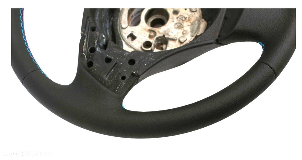 KIEROWNICA BMW E90 E91 E92 E93 OBSZYTA NOWA SKÓRA - 5