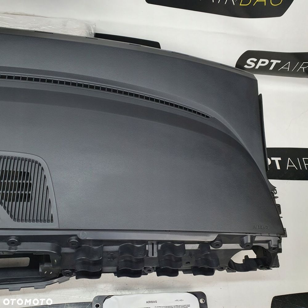 VW UP! UP DESKA ROZDZIELCZA KONSOLA KOKPIT PULPIT PODUSZKI AIRBAG AIR BAG PASY KIT SET - 5