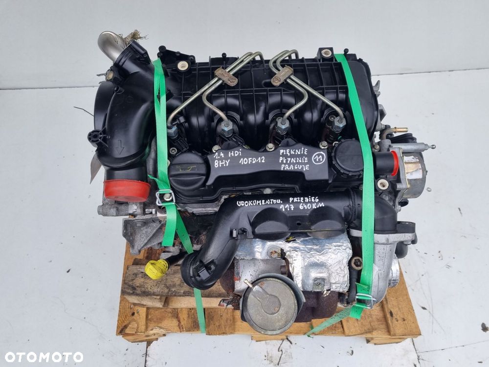 SILNIK KOMPLET Citroen C3 1.4 HDI 90KM 02-09r DELPHI serwisowany 117tyś 8HY - 4
