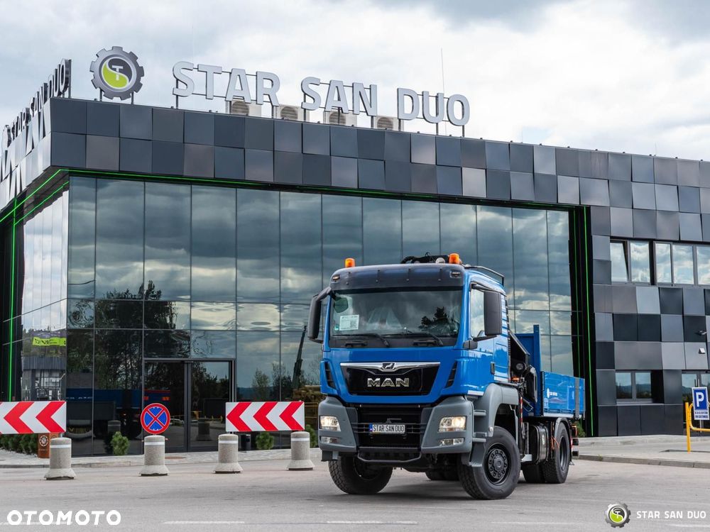 MAN TGS 18.460 4x4 HIAB 322 E-6 HIPRO HDS Żuraw - 9