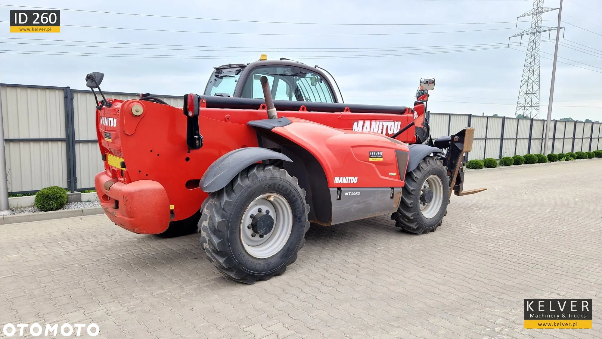 Manitou MT1440 S2 * 2015r. * widły hydrauliczne * silnik 100KM - 10
