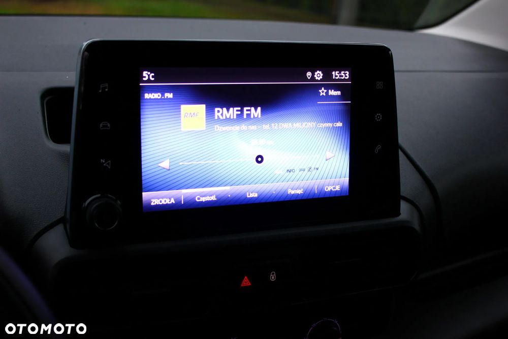 Toyota PROACE CITY BLASZAK 2 OSOBOWY 1.2 D-4T BENZYNA 110KM PEWNE AUTO FV23% - 25