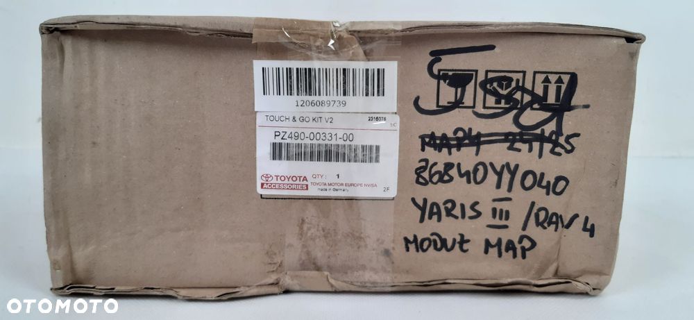 TOYOTA YARIS III RAV4 IV MODUŁ NAWIGACJI 86840YY040, PZ490-00331-00 - 8