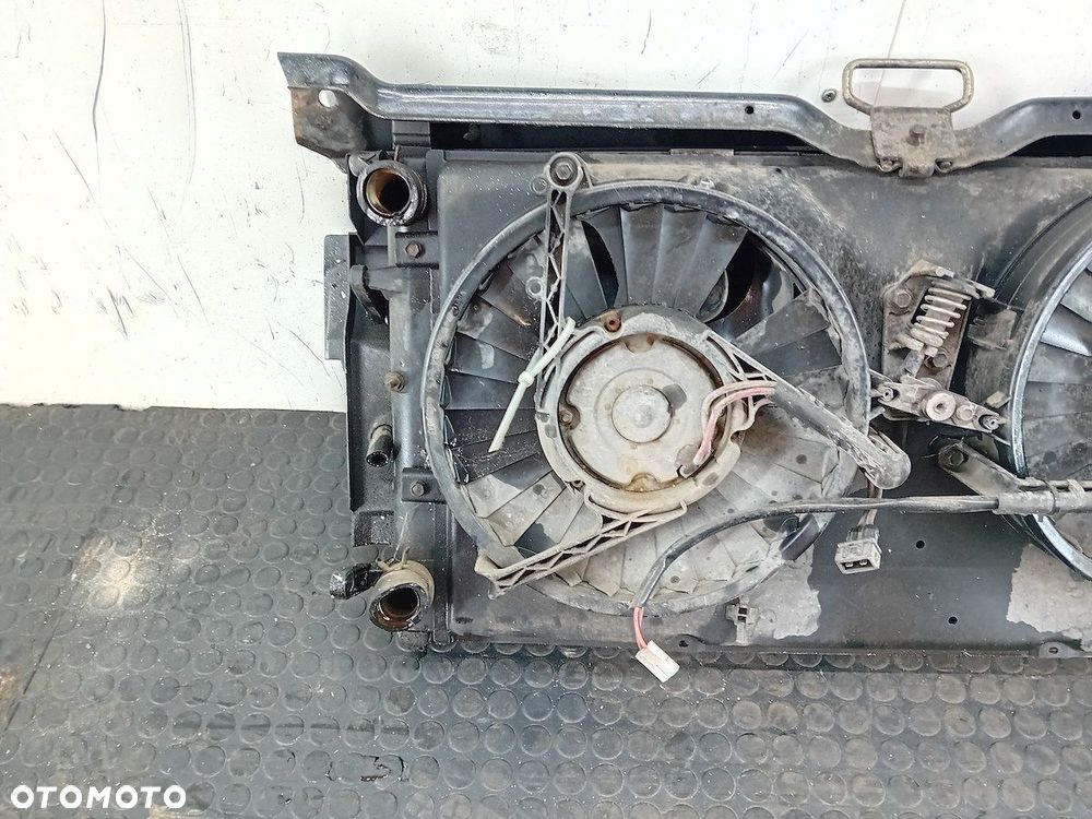 ZESTAW CHŁODNIC WODA KLIMA WENTYLATOR VW TRANSPORTER T4 701121207B 2.4 D - 4