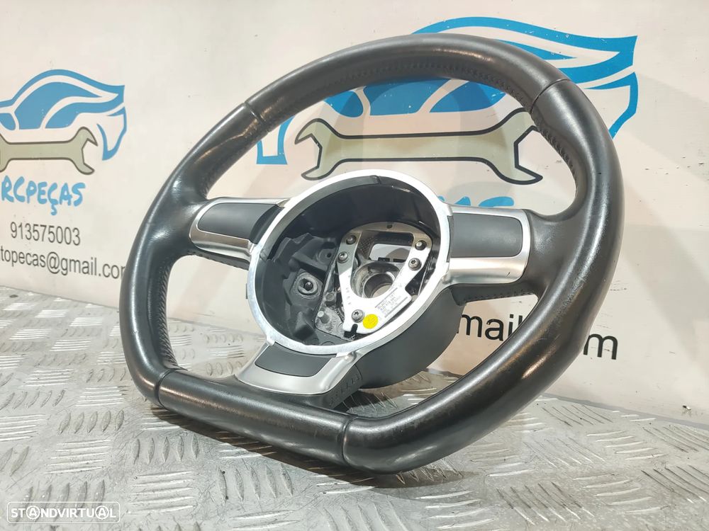 VOLANTE GUIADOR PELE FLAT BOTTOM AUDI TT 8J 8J3 8J0419091 AUDI TT 8J9 CABRIO - 3