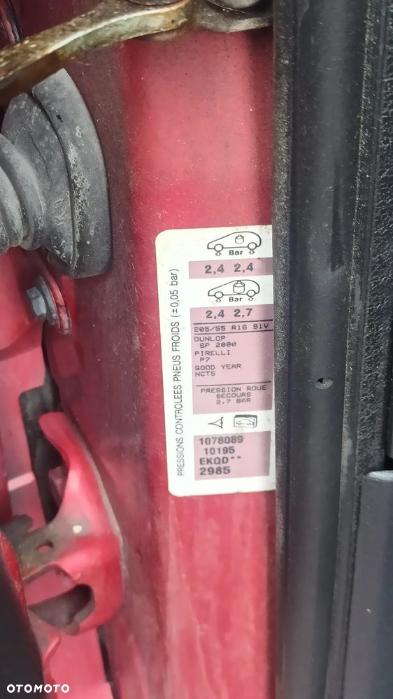 Peugeot 307  lift 05-   1.6 hdi  9hz Lakier EKQD   Silnik skrzynia maska zderzak drzwi  błotnik  fotele - 3