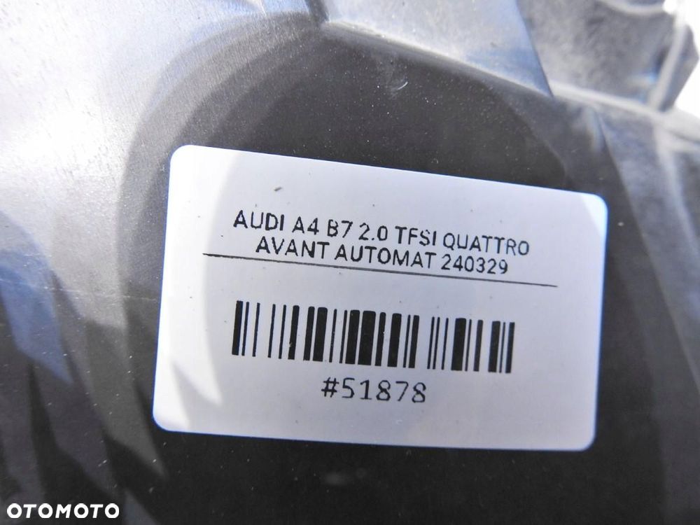 LAMPA PRAWA PRZEDNIA PRZÓD AUDI A4 B7 8E0941004BK 0301219204 - 4