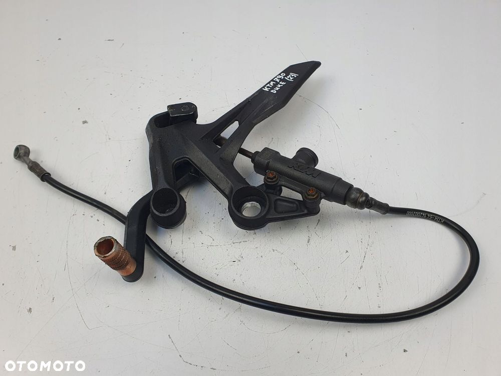 PRAWY SET PODNÓZEK DŹWIGNIA HAMULCA KTM Duke 790 18-24 pompka hamulcowa - 2