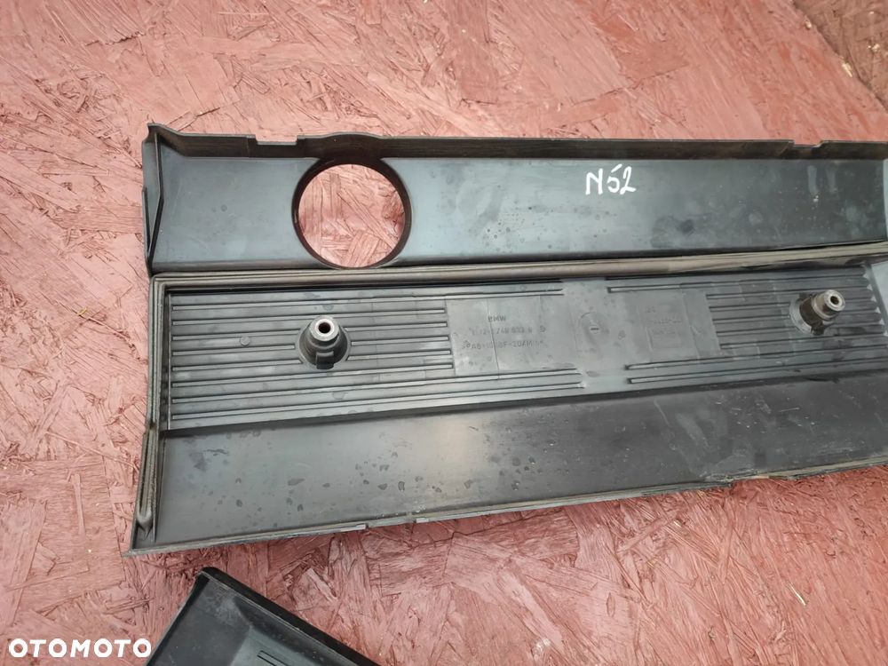 BMW E36 / E38 / E39 / Z3. ORYGINALNA POKRYWA SILNIKA / OSŁONA SILNIKA + OSŁONA KOLEKTORA SSĄCEGO DO SILNIKÓW GAMY M52B20 / M52B25 / M52B28. O NR: 1 748 633 / 1 740 160 OEM. W BARDZO DOBRYM STANIE. - 15