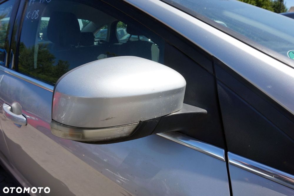 LUSTERKO ELEKTRYCZNE PRAWE FOCUS III MK3 OB 0B BM51 17682-PH SREBRNY MOONDUST SKŁADANE EL EU FORD 2010-2014 - 1