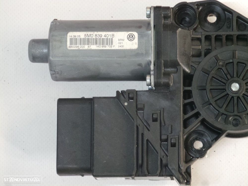 Motor elevador Esquerdo/Trás Seminovo/ Original VW GOLF PLUS (5M1, 521) 5M083940... - 2