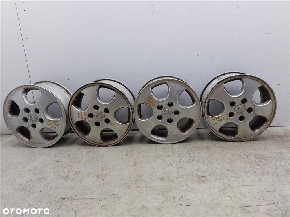 Alufelg FELGI ALUMNIOWE Opel Vectra B ASTRA G 6.0X15 ET49 5X110 4SZT KPL - 1