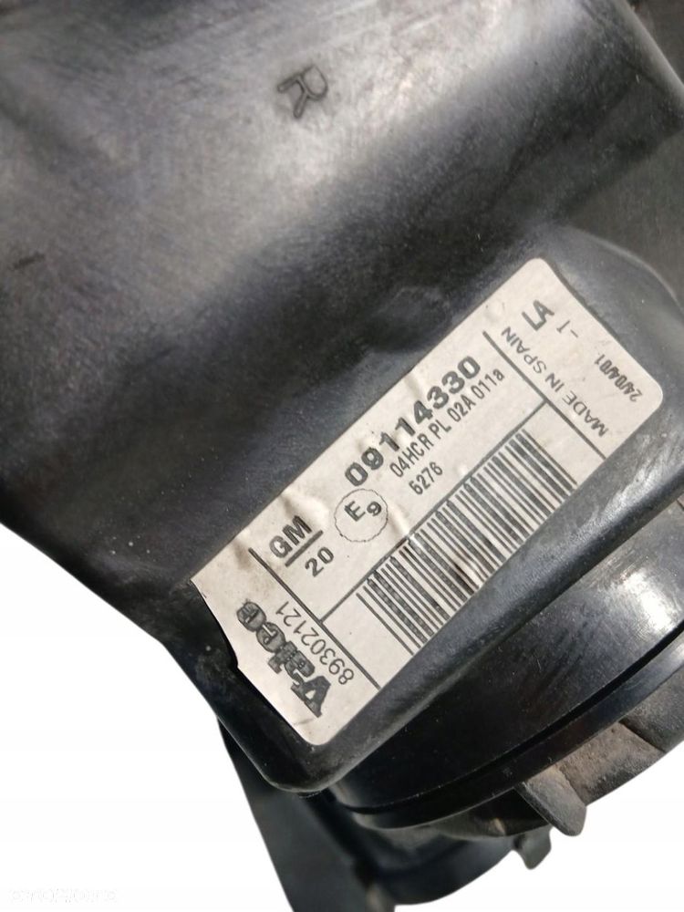 lampa prawa przednia przód opel combo c 09114330 - 3