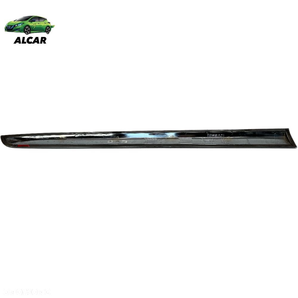 LISTWA DRZWI CHROMOWA PRAWY PRZÓD NISSAN LEAF II 2 PORIER DESIGN - 4