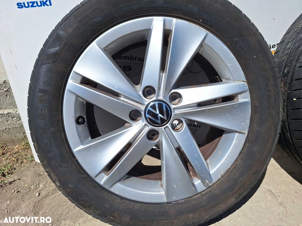 Set roti originale Vw golf 6/7/8Vw Passat,Vw Touran R16 205/55 R16 91V - 5