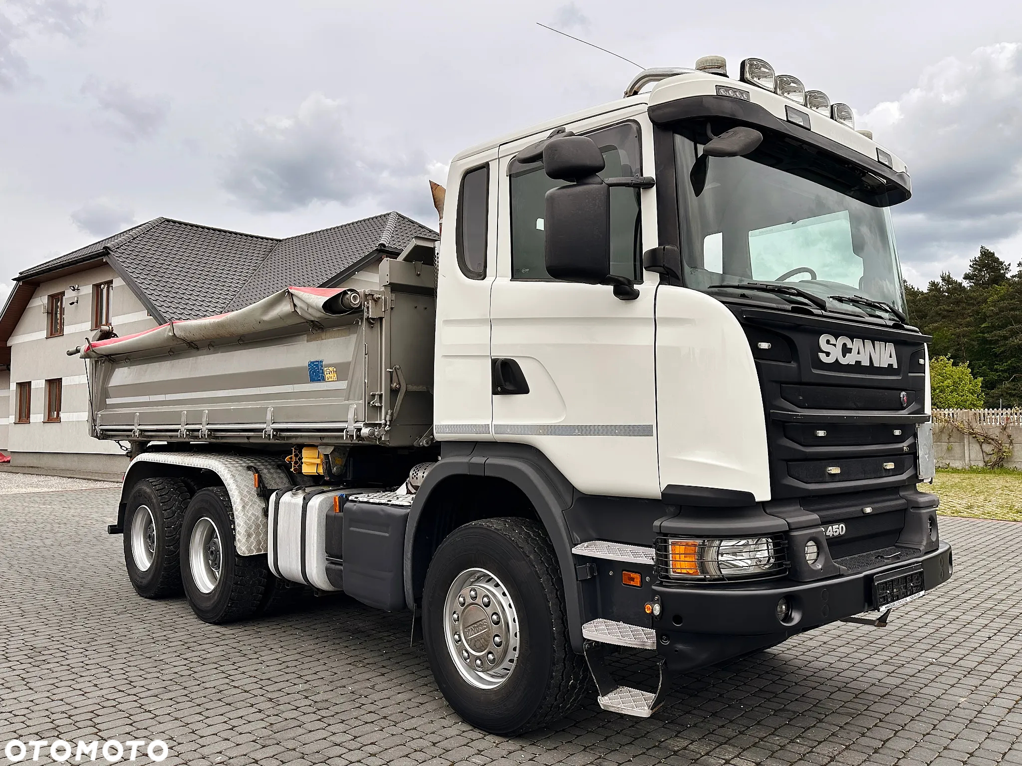 Scania G450 bez EGR / 6X4 / WYWROTKA MEILLER 3S / BORDMATIC - 8
