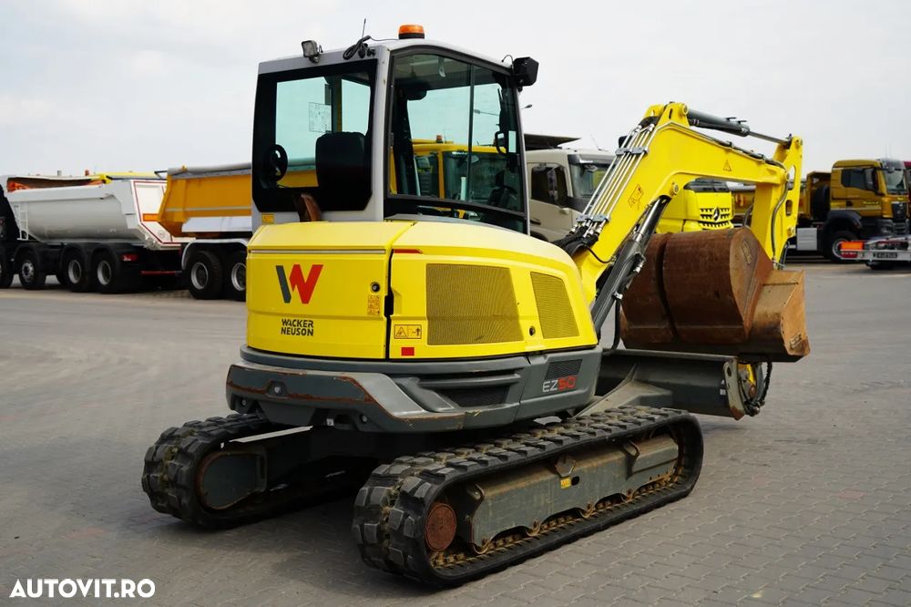 Wacker NEUSEON EZ50 / MINI EXCAVATOR / 2022 / 3.200 ORE / SET CUPĂ - 13