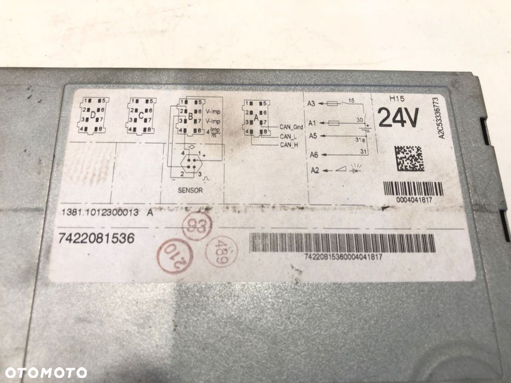 TACHOGRAF  MAN TGA 2000 - 2022 18.440 A2C53336773 - 4