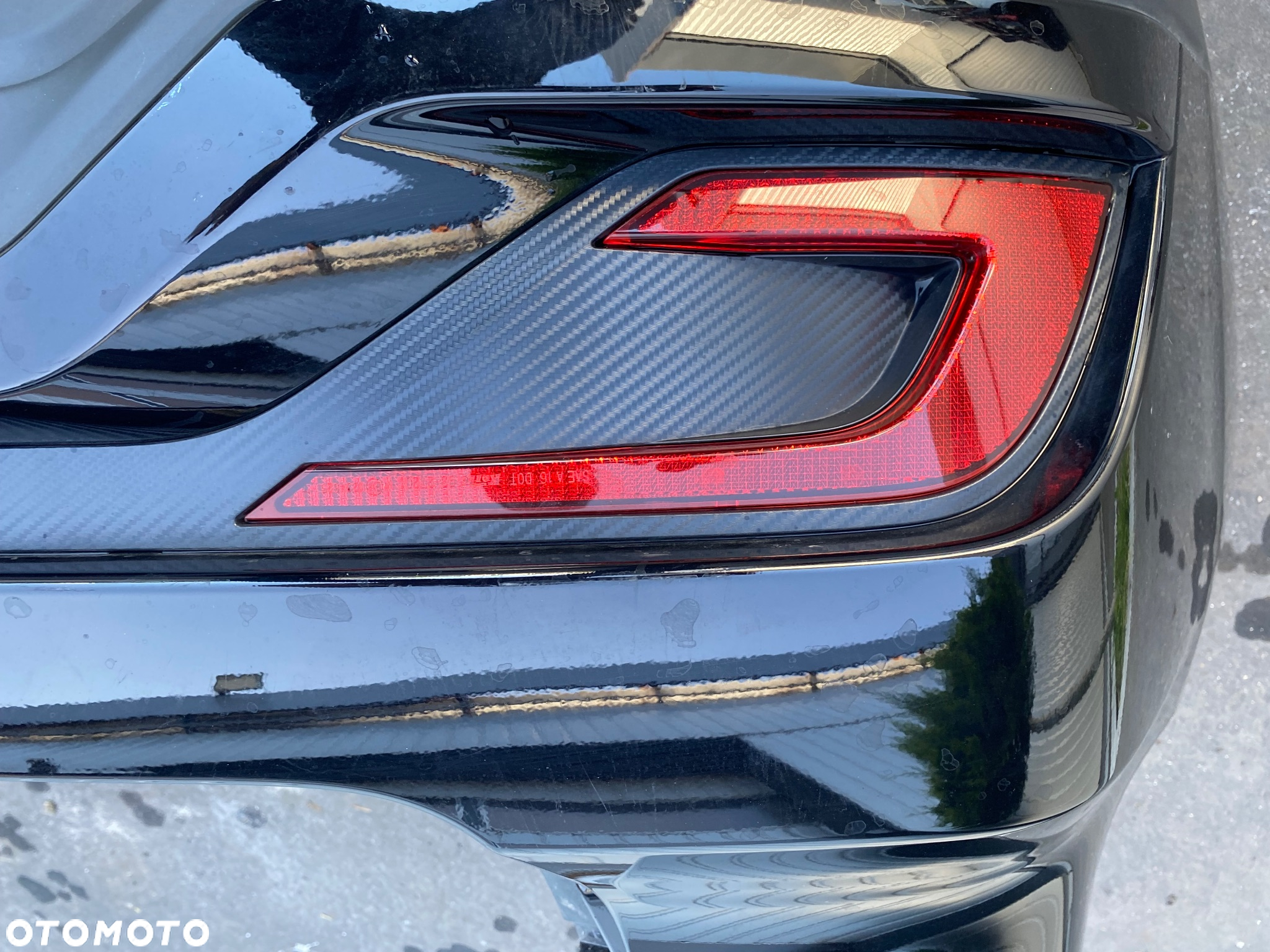 Mitsubishi ASX lift 2018r czarny kompletny ZDERZAK TYLNY tylni tył czujniki PDC WIĄZKA Z CZUJNIKAMI PDC CARBON KARBON Wwa - 3