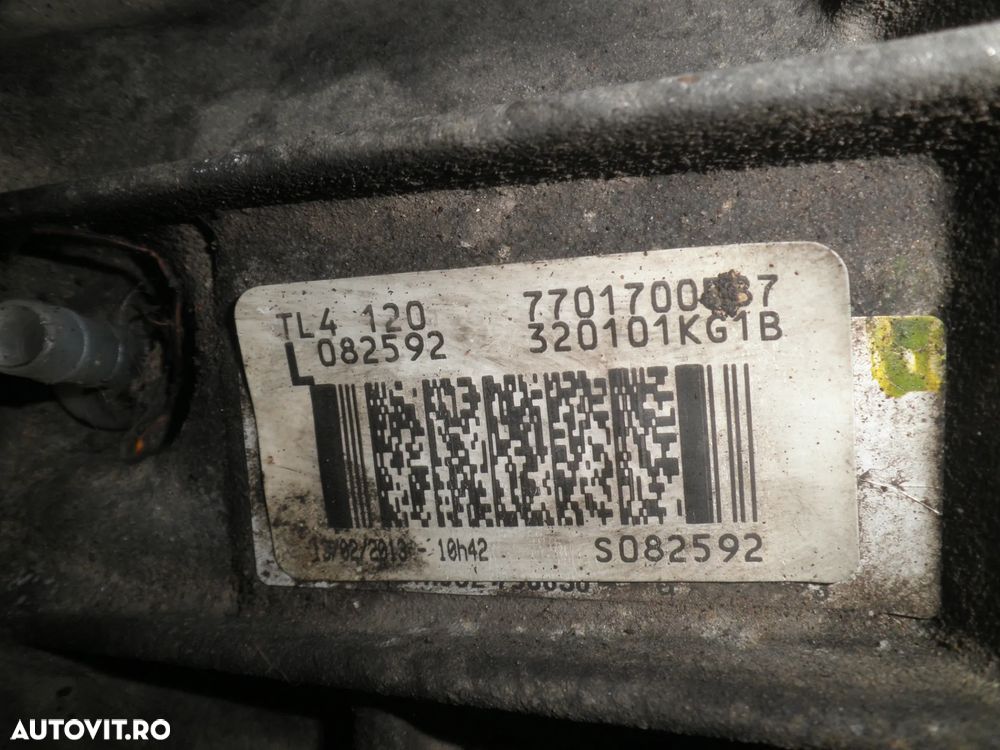 Cutie viteze Nissan Juke 1.5 DCI TL4 120 7701700587 320101KG1B - 3