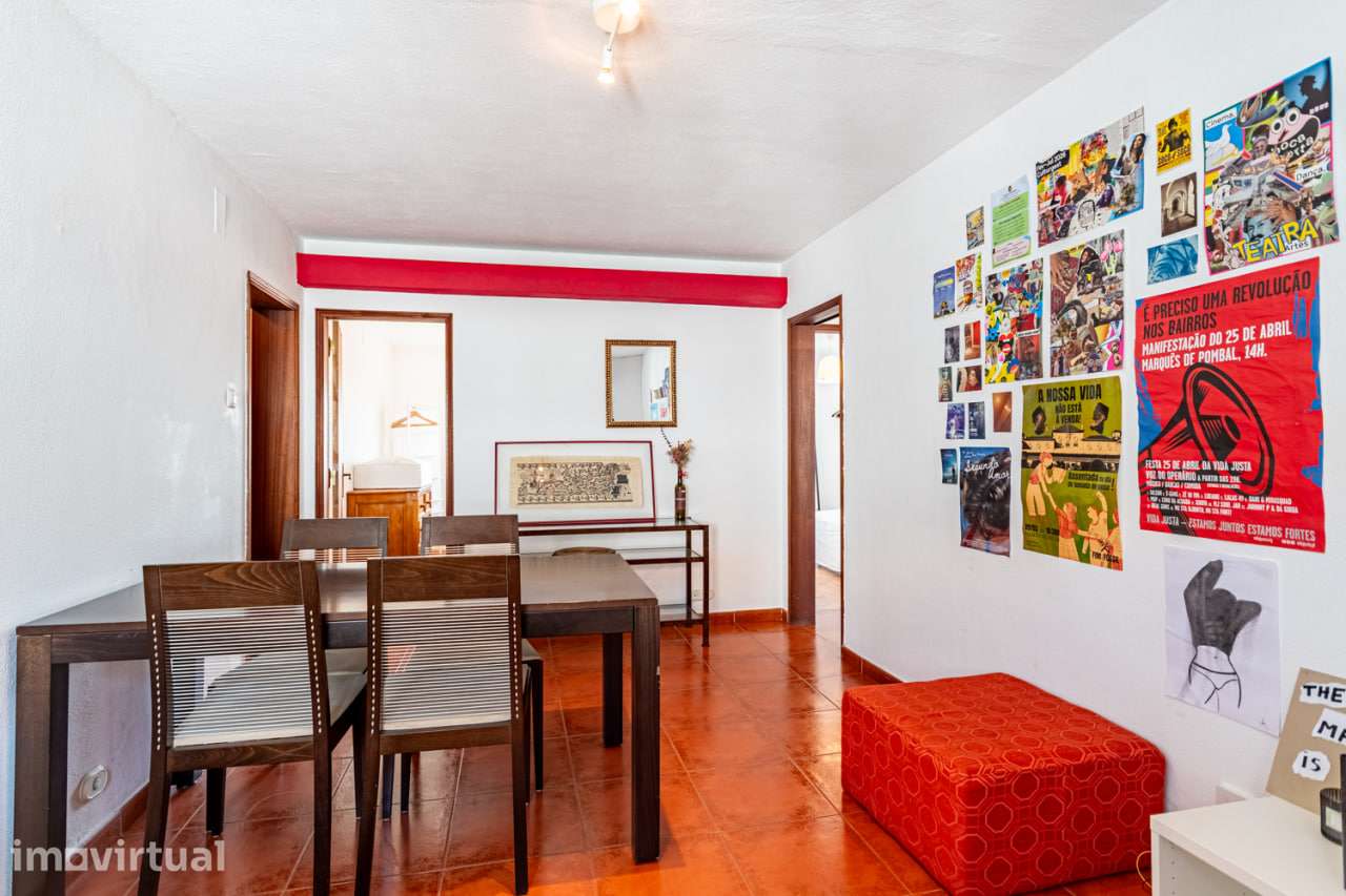 Apartamento T3+1 Muito luminoso na Ajuda  - Vistas para o Tejo - Grande imagem: 5/20