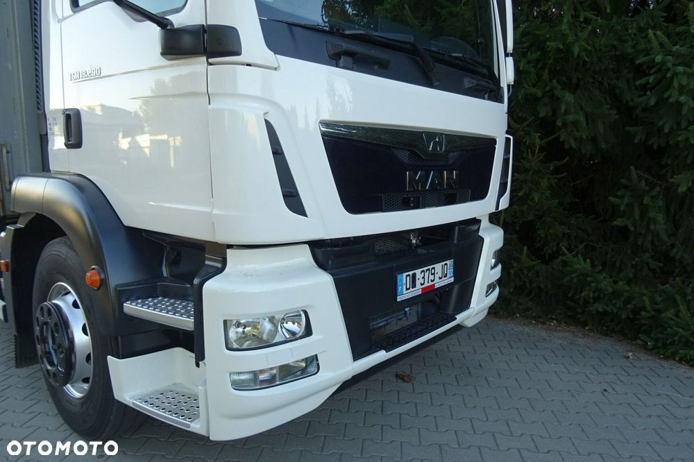 MAN TGM 18.290 Euro 6 kontener firanka 20 pal Sprowadzony klima - 29