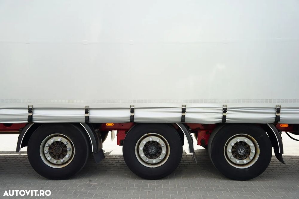 Volvo FH 460 / KIT / I-PARK COOL / MEGA / PLATFORMĂ JOSĂ / + FLIEGL / MEGA CORTINĂ / LOCĂ DIN OȚEL - 7 M / ACOPERIȘ RIDICAT / PLATFORMĂ JOSĂ - 23