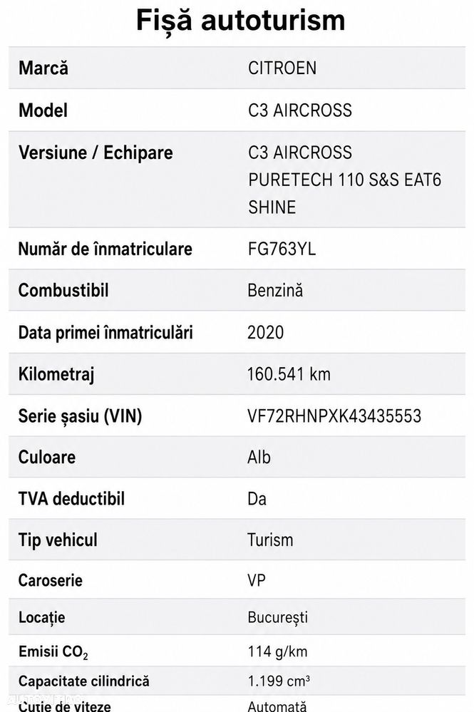 Citroën C3 AIRCROSS PureTech 110 Stop & Start EAT6 Shine - 3
