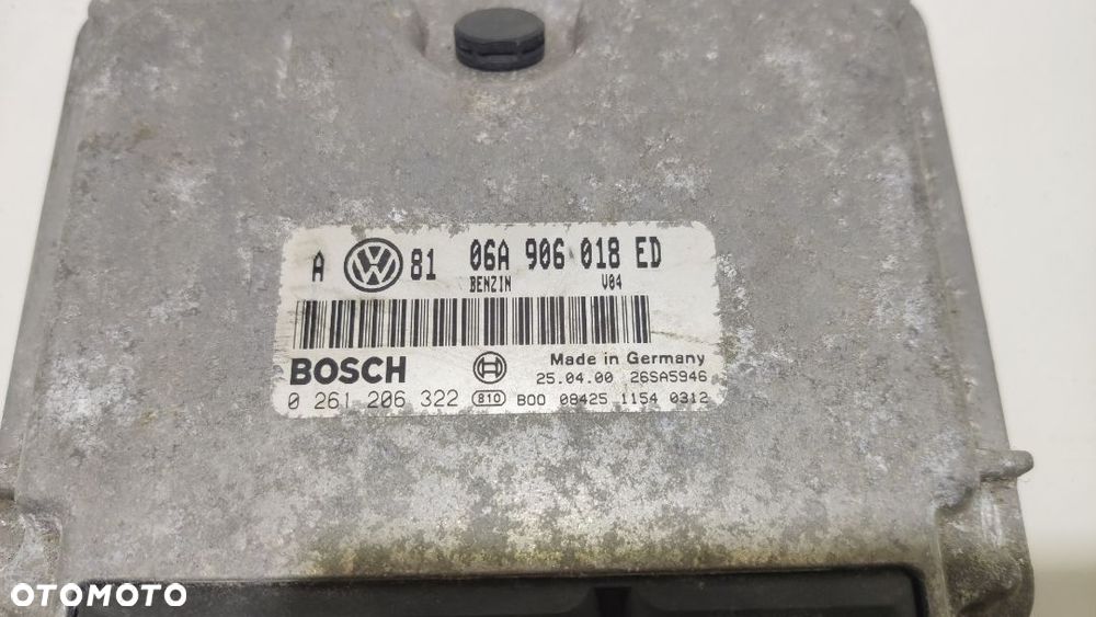 KOMPUTER VOLKSWAGEN GOLF BORA 2.0 06A906018ED ORYGINAŁ WYSYŁKA! - 5