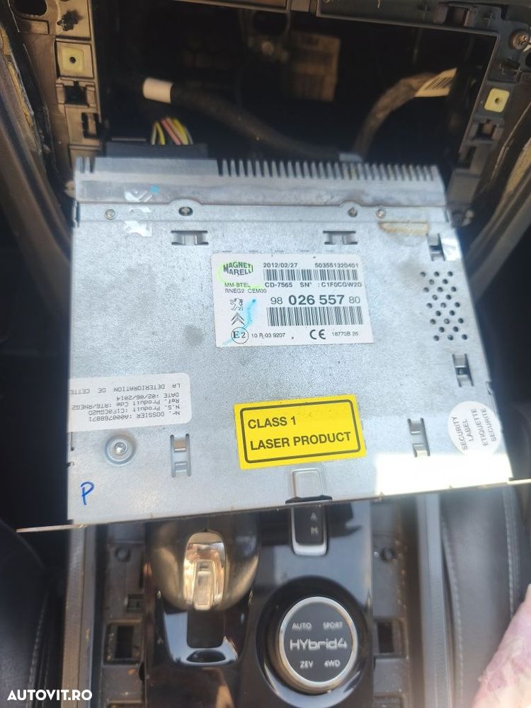 Radio / Unitate Cd / Casetofon Cd Player Peugeot 508 2.0 hdi hybrid - 2