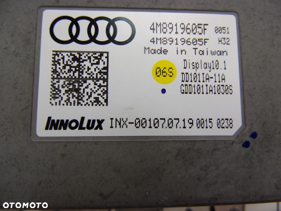 AUDI Q8 18- RADIO EKRAN NAWIGACJA 4M8919605F - 4