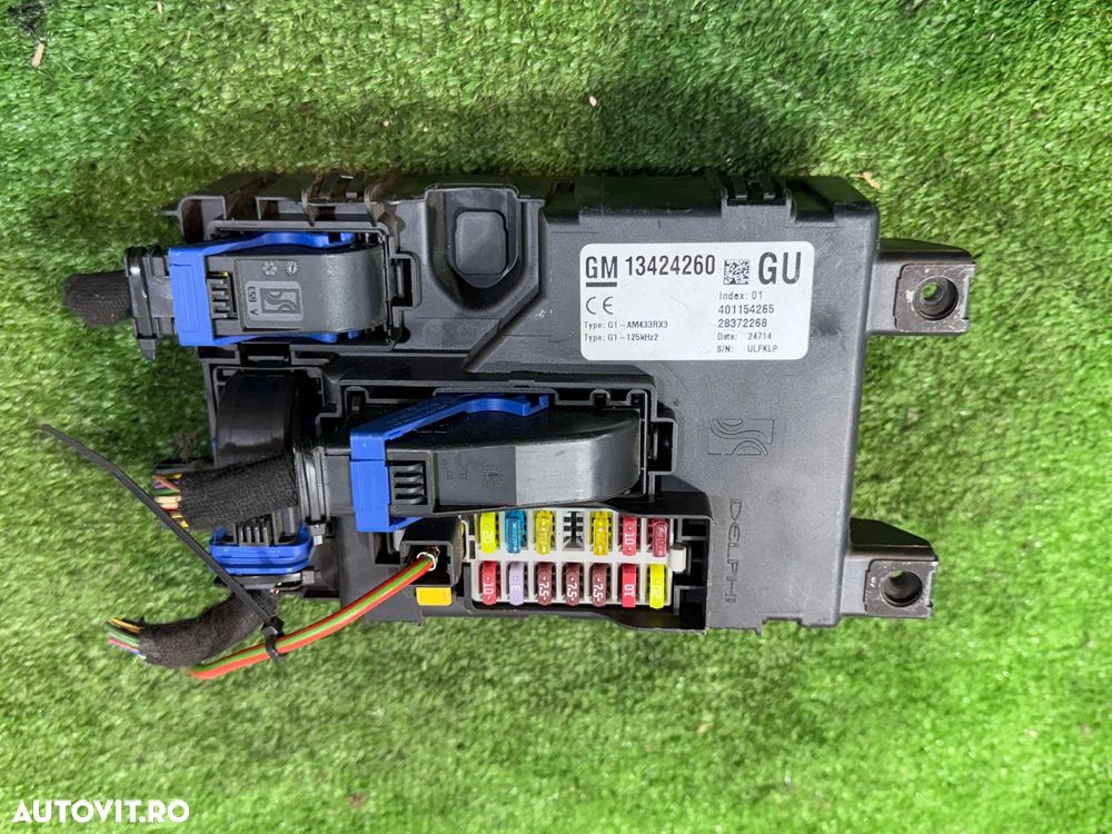 TABLOU PANOU SIGURANTE OPEL CORSA D 1.6 BENZINA 2014 COD OEM 13424260 401154265 28372268 2006-2014 - 4