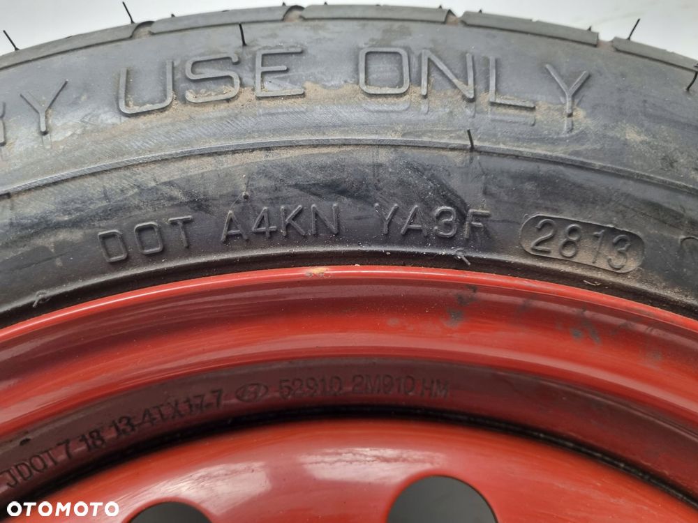KOŁO DOJAZDOWE Hyundai i40 135/80 R17 5x114.3 52910-2M910 dojazdówka zapas - 7