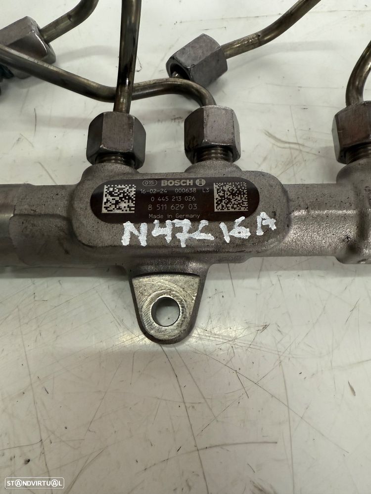 Régua injeção flauta 116d 216d  Bmw Mini 1.5cc N47c16A 0445213026 - 2