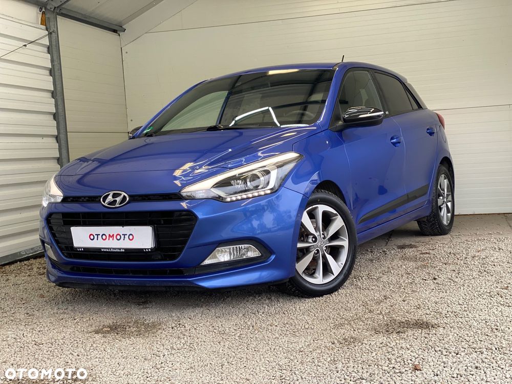 Hyundai i20 blue 1.0 T-GDI Passion Plus - 1