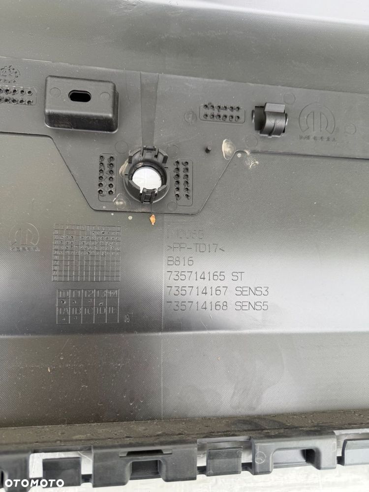 Fiat 500 E Elektryczny II Zderzak tył pdc 735714165 735780038 nowy oryginał - 5