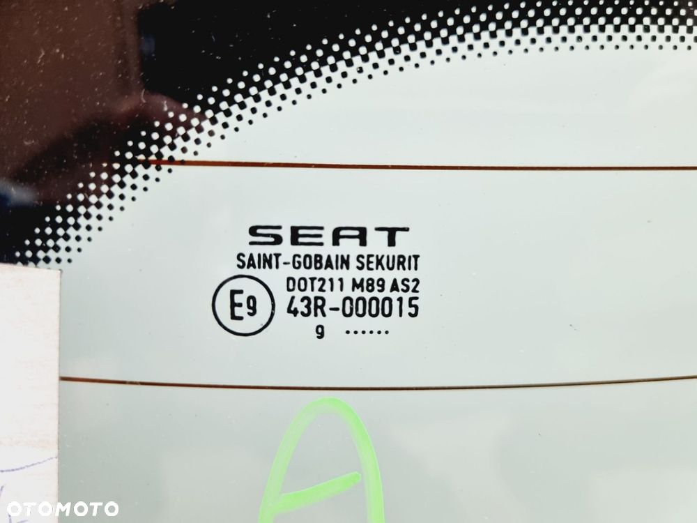 Szyba tylna SEAT LEON 5 DRZWI HATCHBACK 2005-2012 - 4