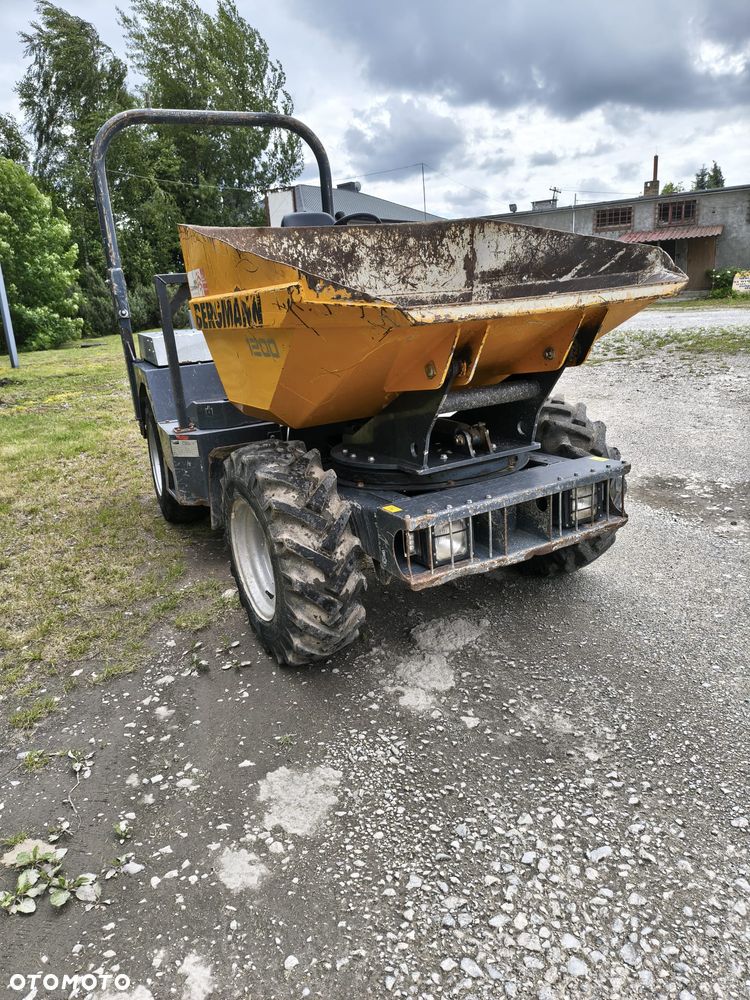 Bergmann 1200 R WOZIDŁO BUDOWLANE SUPER STAN 3 STRONNY WYWROT 3,5 TONY SILNIK KUBOTA THWAITES MACH AUSA D400 BARFORD TEREX TA WACKER NEUSON DW - 14