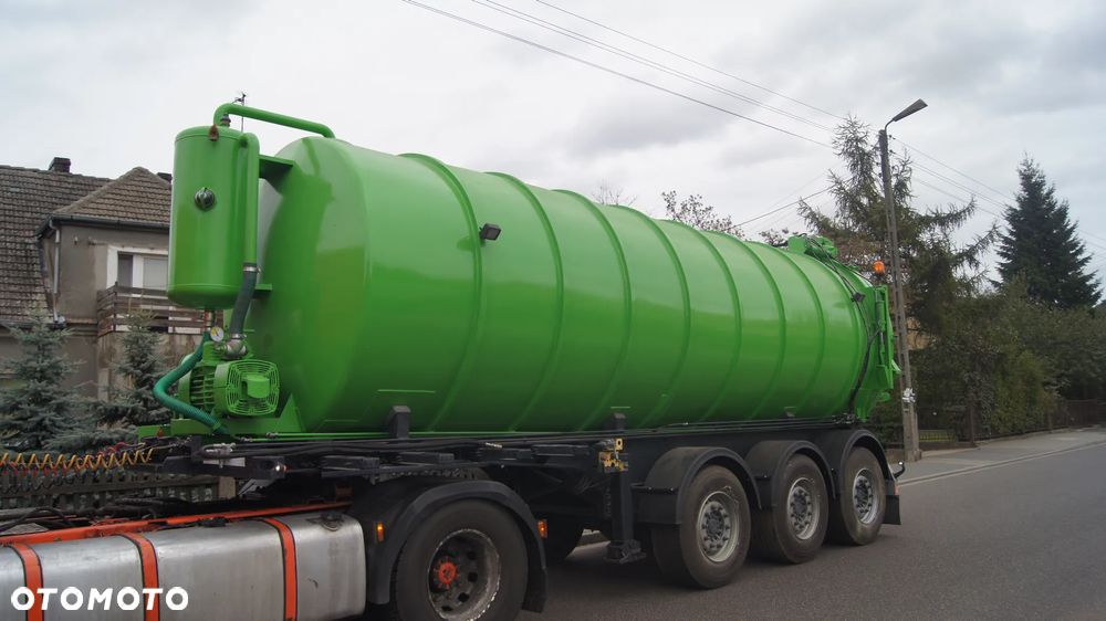 naczepa asenizacyjna ze zbiornikiem cysterna beczka zabudowa asenizacyjna - 8
