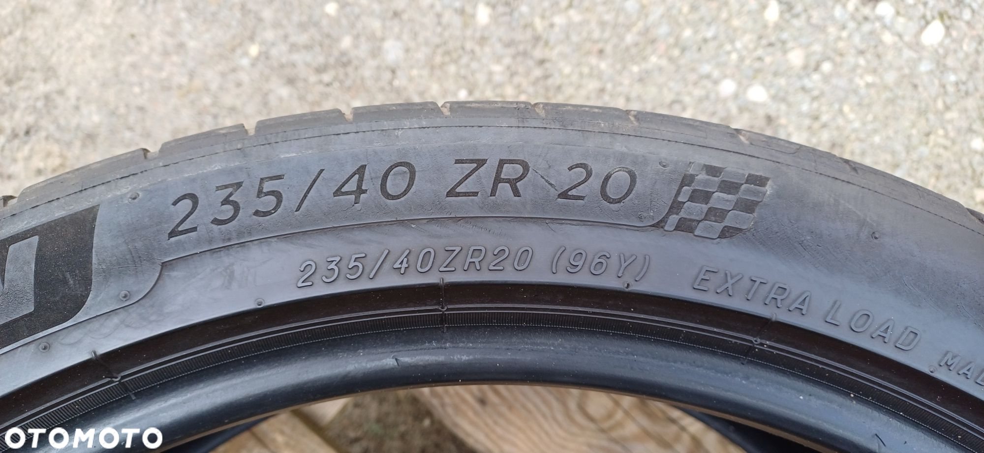 235/40R20 96Y MICHELIN , dwie opony letnie. - 6