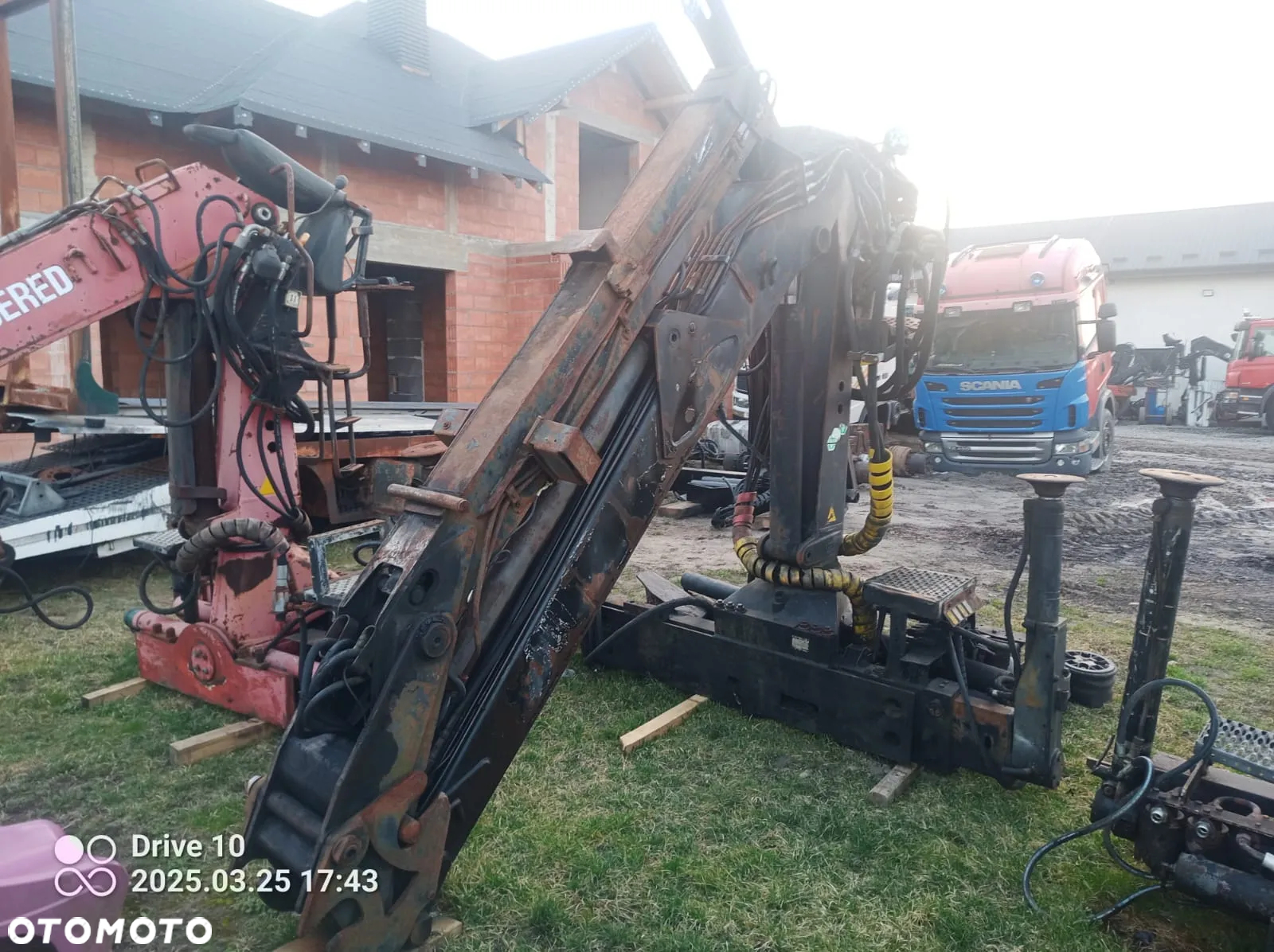 Hds Jonsered 11 20 Z do drewna drzewa lasu złomu dźwig żuraw - 4