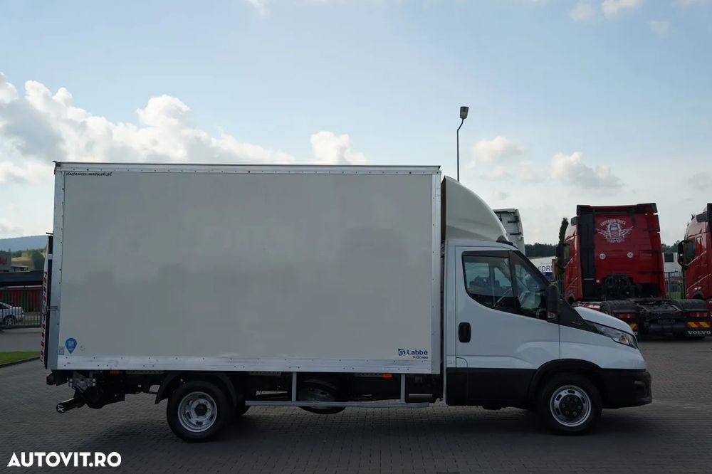 Iveco DAILY 35-160 / CONTAINER - 4,3 M / ELEVATOR SORENSEN - 750 KG / 3 LOCURI / DOUĂ / IMPORTAT / - 8